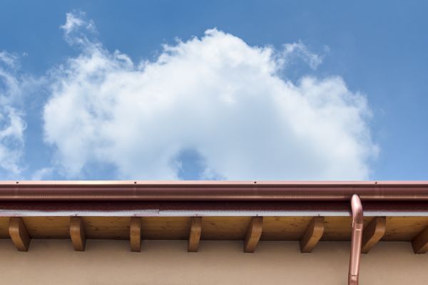 Copper Gutter Installation in Winder