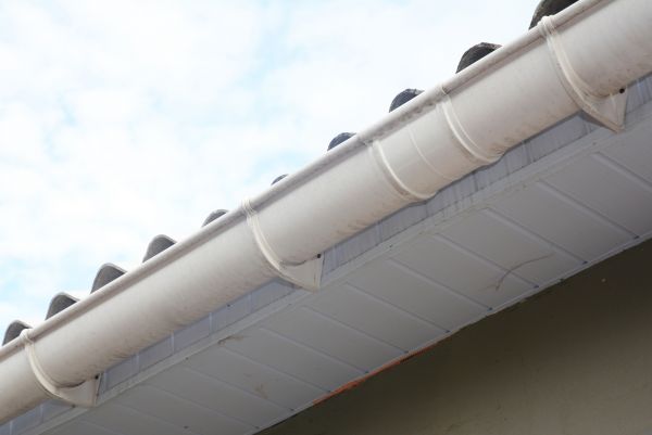 Plastic Gutter Installation in Winder