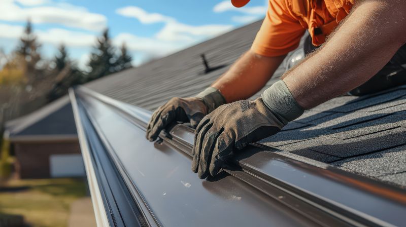 Church Gutter Repair detail
