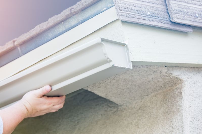 Continuous Gutter Installation detail