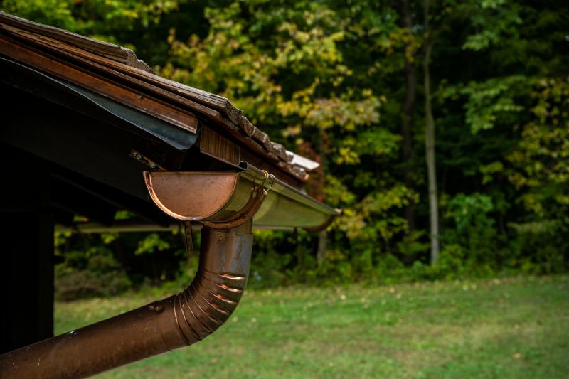 Copper Gutter Service detail