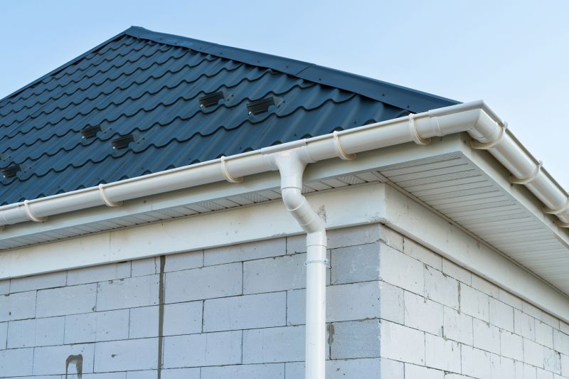 Pvc Downspout Installation detail