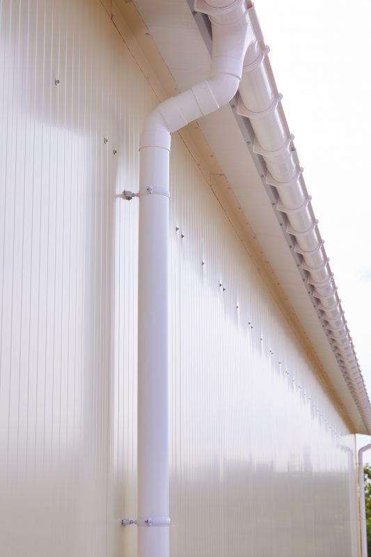 Pvc Downspout Installation detail